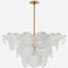 Loire Chandelier -Andrew Martin 326596 loire large chandelier in gild