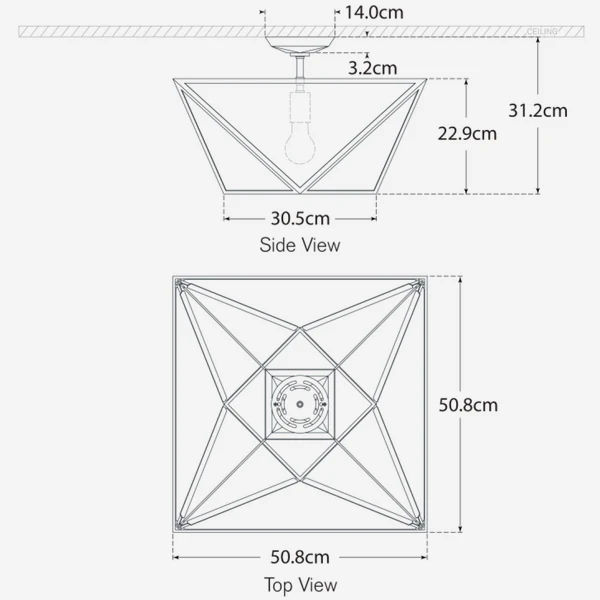 Lorino Ceiling Light 4 Lorino Ceiling Light - Image 2