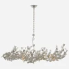 Farfalle Linear Pendant Light -Andrew Martin 329943 farfalle linear pendant silver