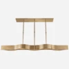 Avant Linear Pendant Light -Andrew Martin 330934 avant linear pendant brass