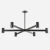 Predock Chandelier -Andrew Martin 337336 predock chandelier black brass