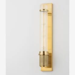 Shaw Wall Light -Andrew Martin 337558 shaw wall light aged brass 2