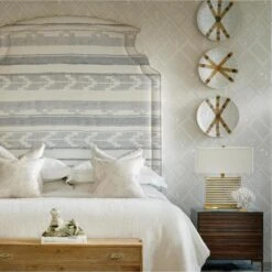 Berber Desert Wallpaper 7 Berber Desert Wallpaper -Andrew Martin 339815 25210 berberdesertwallpaper6ftprescottheadboardininduscloud scattersinnarikalaandelbruscloudzumabedsidetables kalitablelamps