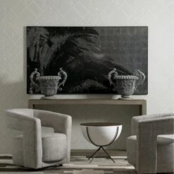 Berber Stone Wallpaper 7 Berber Stone Wallpaper -Andrew Martin 339830 berber stone wallpaper madison chairs in curzon storm lorenzo console table for web