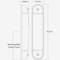 Selecta Wall Light -Andrew Martin 340426 selecta long sconce tech
