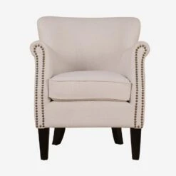 Greyhound Cream Chair, Cream -Andrew Martin 343182 greyhound chair cream front