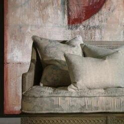 Midsummer Faded Blue Cushion 7 Midsummer Faded Blue Cushion -Andrew Martin 346316 peony cloud mayfly cloud buttercup duck egg lifestyle