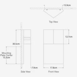 Rega Wall Light 5 Rega Wall Light -Andrew Martin 346679 rega 12 22 wide sconce tech