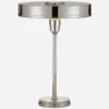 Carlo Table Lamp, Polished Nickel -Andrew Martin 346783 carlo nickel