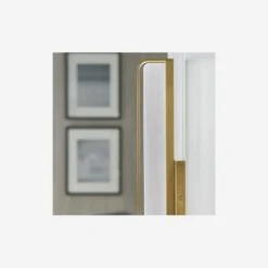 Banda Wall Light -Andrew Martin 346890 banda wall light natural brass life 1