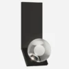 Mina Wall Light -Andrew Martin 348353 mina wall light nightshade black