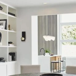 Mina Wall Light -Andrew Martin 348367 mina wall light nightshade black life 1