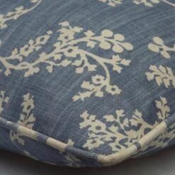 Vine Denim Cushion -Andrew Martin 351772 vine denim otter denim p cnr sml