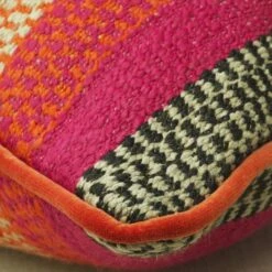 Llama Orange Draught Excluder Cushion -Andrew Martin 352650 llama orange draught excluder wool cnrsml