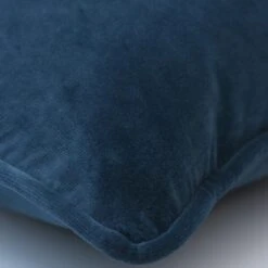 Medici Indigo Draught Excluder Cushion -Andrew Martin 353016 medici indigo draught excluder wool cnr sml