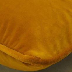 Medici Mustard Draught Excluder Cushion -Andrew Martin 353097 medici mustard draught excluder wool cnrsml