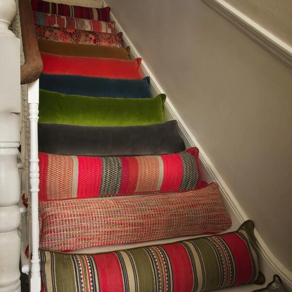 Medici Raw Umber Draught Excluder Cushion 6 Medici Raw Umber Draught Excluder Cushion - Image 4