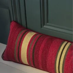Portscatho Plume Draught Excluder Cushion -Andrew Martin 353209 portscatho plume draught excluder wool lifestyle sml