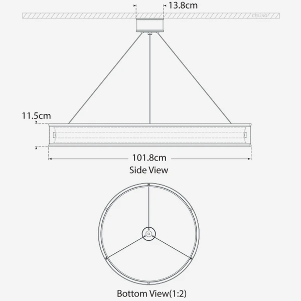 Connery Chandelier 6 Connery Chandelier - Image 4