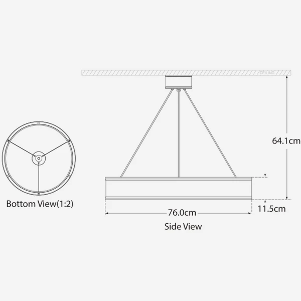 Connery Chandelier 4 Connery Chandelier - Image 2