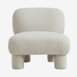 Bella Accent Chair -Andrew Martin 354849 bella chair jacquard boucle cream 1