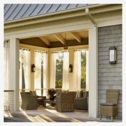 Linear Bronze Outdoor Wall Light -Andrew Martin 354921 inspo linearoutdoor01