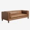 Morse Sofa -Andrew Martin 355303 morse sofa3s nat wash camel w oak 2
