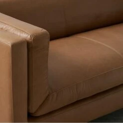 Morse Sofa -Andrew Martin 355315 morse sofa3s nat wash camel w oak 12