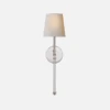 Camille Wall Light, Polished Nickel -Andrew Martin 355771 camille wall light in polished nickel