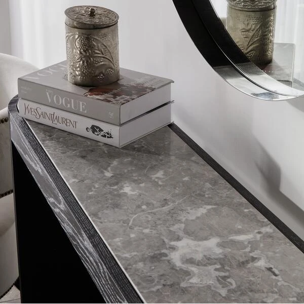 Hampstead Charcoal Console Table 4 Hampstead Charcoal Console Table - Image 2