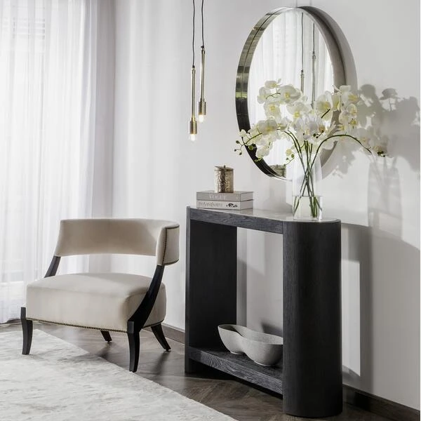 Hampstead Charcoal Console Table 7 Hampstead Charcoal Console Table - Image 5