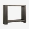 Hampstead Smoked Console Table -Andrew Martin 355960 1901003 angle