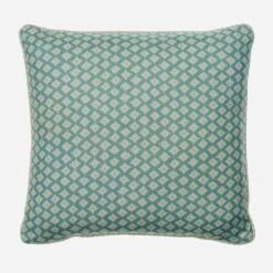 Maze Turquoise Cushion