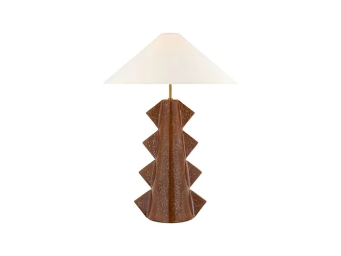 Striking Table Lamp With A Ceramic Glaze 3 Striking Table Lamp With A Ceramic Glaze