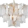 Piemonte Glass Chandelier -Andrew Martin 50651 piemonte large chandelier