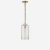 Katie Pendant Light 1 Katie Pendant Light -Andrew Martin 86281 katie pendant light in antique brass with clear glass