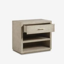 Raffles Large Bedside Table -Andrew Martin 99198 raffles bedside table open